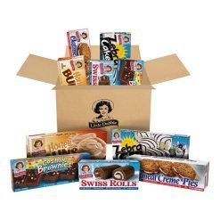 【Flash Sale + Free Shipping】Little Debbie Variety Pack, Zebra Cakes, Cosmic Brownies, Honey Buns, Oatmeal Creme Pies, and Swiss Rolls (1 Box Each)