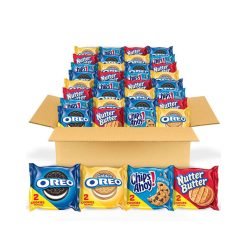 【2023 Special Deals + Free Shipping】OREO Original 56 Count Cookie Snack Packs - OREO Golden - CHIPS AHOY! - Nutter Butter Cookie Snacks Variety Pack - 2 Cookies Per Pack
