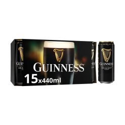 【2023 Special Deals + Free Shipping】Guinness Draught Stout Beer 15 x 440 ml
