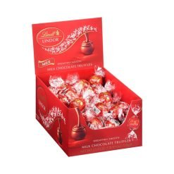 【2023 Flash Sale + Free Shipping】Lindt LINDOR 25.4 oz 60 Count Milk Chocolate Truffles