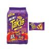 【2023 Special Deals + Free Shipping】Takis 30.75 Ounces 25 Individual Snack Packs Hot Chili Pepper and Lime Artificially Flavored Mini Fuego Rolled Tortilla Chips - 1.23 Ounces Each