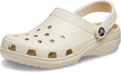 Crocs Unisex-Adult Classic Clogs - Bone