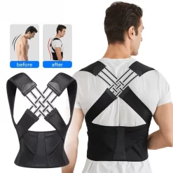 💥Adjustable Back Posture Belt Office Home Gym Unisex